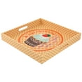 thumbnail image 6 of Northlight Set of 3 Cupcake Theme Square Wooden Serving Trays 16 - Green/Brown, 6 of 9