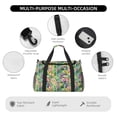 thumbnail image 4 of Balery Watercolor Blooming Cactus Bolsa de Gimnasio para Mujeres, Bolsa de Viaje con Bolsillo Húmedo, Bolsa de Fin de Semana para Mujeres, Bolsa de Viaje Resistente al Agua, 4 of 7