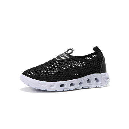 Quick Dry Water Shoes Lightweight Slip-on Sneakers Beach Walking Running Sports Shoe For Boy and (Best Way To Dry Running Shoes)