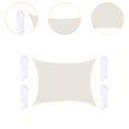thumbnail image 2 of Toldo de vela de sombra shamjiam Beige 200 cm x 300 cm, 2 of 8