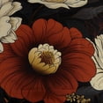 thumbnail image 6 of Dintszyayue Red Flower 7Pcs Comforter Set King Bed in a Bag Floral Bedding Lightweight Boho Bed Set with Sheet All Season(90"x104"), 6 of 8