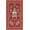 Red, variant on Findosom 2'x6' Christmas Runner Rug for Hallway, Machine Washable Reindeer Print Floor Carpet,Non-Slip Soft Stain Resistant Bedside Area Rug for Entryway Dining Room Home Decor Rugs,Red