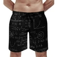 thumbnail image 1 of Board Shorts Math Linear Classic Swim Trunks Mathematics Eduion Men Quick Drying Sports Fitness Trendy Board Short Pants, 1 of 5