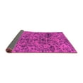 thumbnail image 2 of Ahgly Company Indoor Rectangle Abstract Purple Modern Area Rugs, 2' x 3', 2 of 4