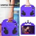 thumbnail image 4 of Dteck for Samsung Galaxy Tab S9 Case, Kids EVA Stand Handle Protective Cover for Samsung S9/S8/S7 Tablet,Purple, 4 of 6