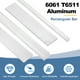 thumbnail image 3 of Barra plana de aluminio cuadrada Uxcell, 10x10x203mm, nuevo stock de aluminio sólido 6061, 3 of 6