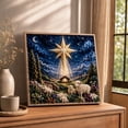 thumbnail image 6 of 3D Christian Fabric Poke Art Kit, Christmas Fabric Poke Art Kit for Adults With Pre-Cut Squares,Embroidery Jesus Nativity Scene Religious DIY Craft Kit for Christian, 6 of 7