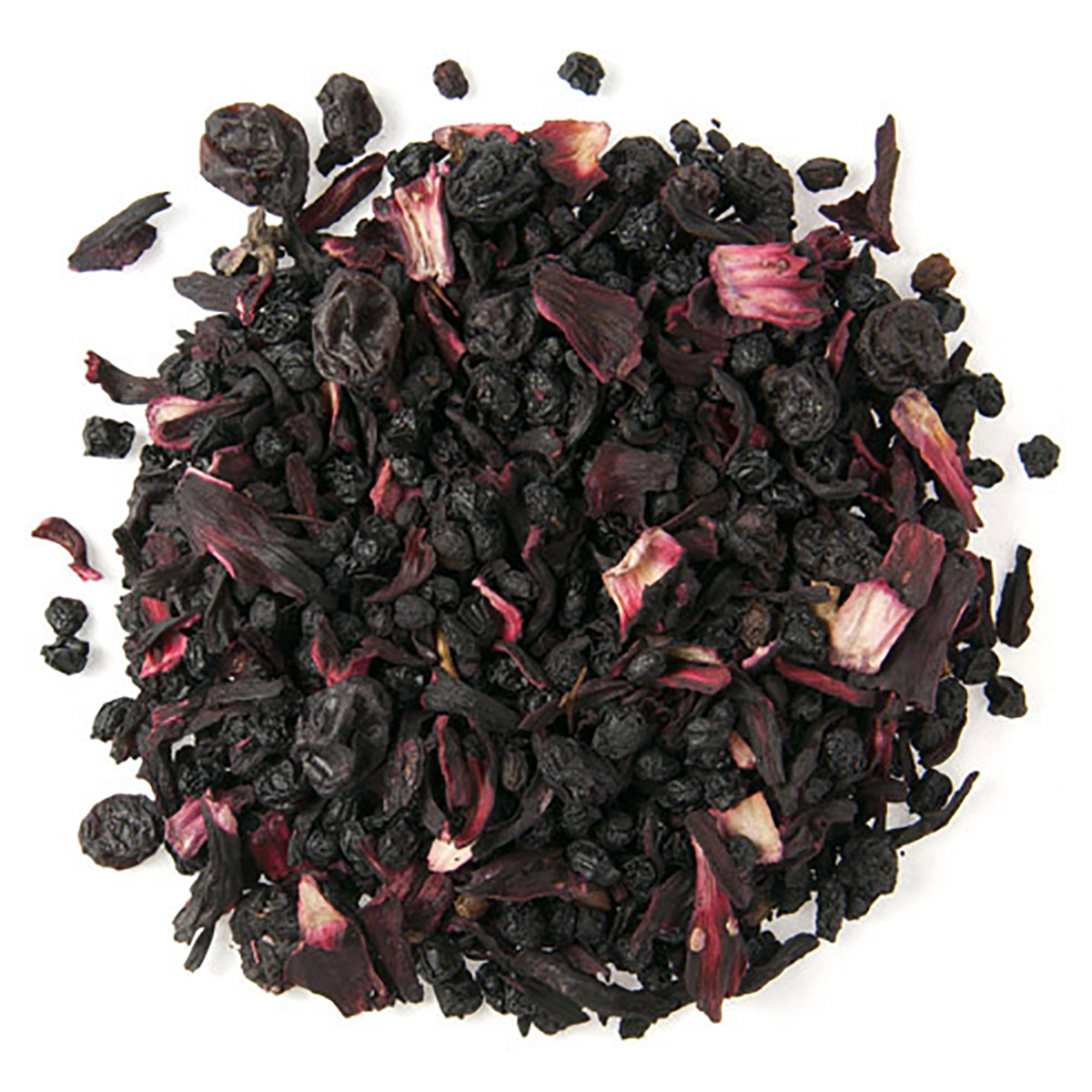 Berry Berry Herbal Tea | Loose Leaf Fruit & Herb Tea Pouches - 16oz | Caffeine-Free | Hibiscus Elderberry Currant Blend | Refreshing Hot or Iced | Naturally Tart Berry Flavor | Rich in Vitamin C