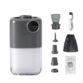 thumbnail image 4 of figatia Electric Air Pump for Inflatables Camping Light Practical Compact Adjustable Lights Mini Air Mattress Pump for Swimming Rings Gray White, 4 of 8