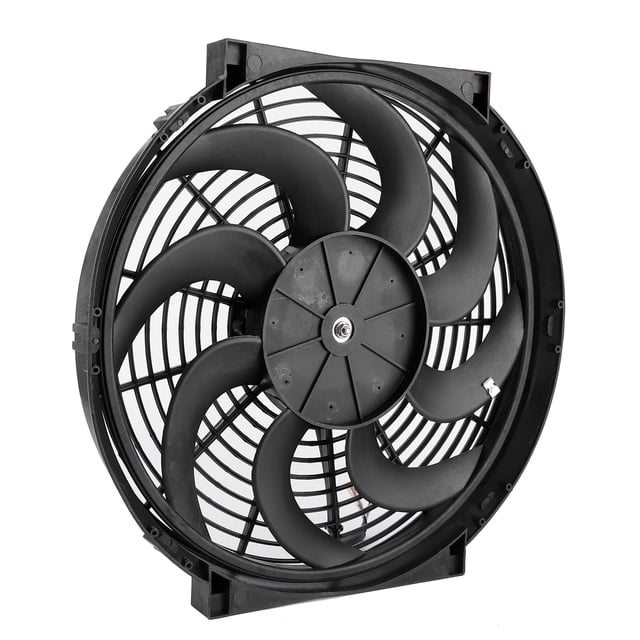 Puller And Pusher Radiator Cooling Fan Compact Electric Radiator Cooling Fan Condenser Cooling Modern Vehicles For Classic Engines Hot Rods