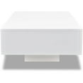 thumbnail image 3 of vidaXL Coffee Table High Gloss White, 3 of 3