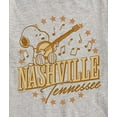 thumbnail image 3 of Peanuts - Snoopy Banjo Nashville Tennessee -Toddler And Youth Short Sleeve Graphic T-Shirt, 3 of 6