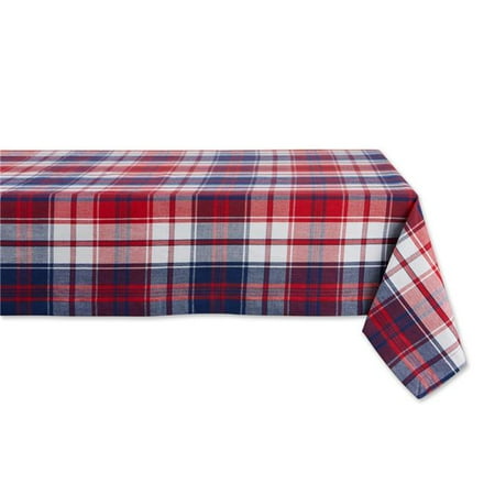 

52 x 52 in. Tablecloth Americana Plaid