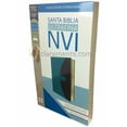 thumbnail image 3 of Santa Biblia Nvi, Ultrafina, Aqua/Gris Hardcover, 3 of 3