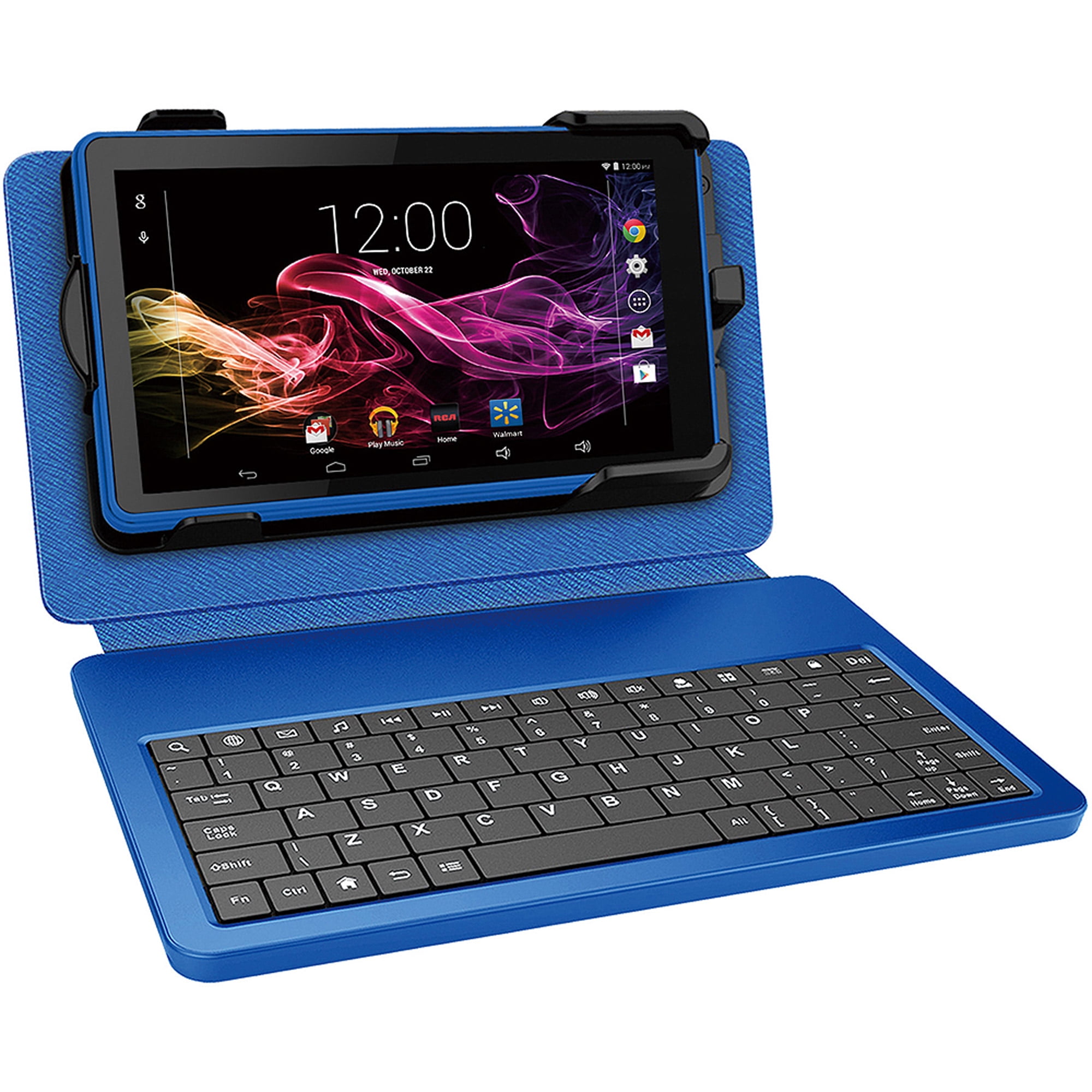 Rca 7 Tablet 8gb Quad Core Includes Keyboard And Case Walmart Com Walmart Com