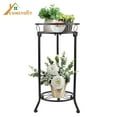 thumbnail image 2 of 3 Tier Metal Plant Stand Flower Rack Pot Storage R... - Vicedeal 2 of 13