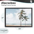 thumbnail image 5 of Stupell Industries Coastal Black Floating Frame Canvas Art, 25 x 17, by Elena Chukhlebova, 5 of 9