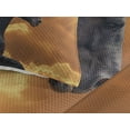 thumbnail image 3 of Ambesonne Nature Quilted Coverlet 3 Pcs, Galloping Friesian Horse, King Size, Black Orange, 3 of 4