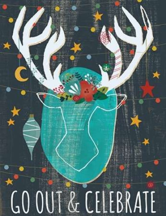 Go Out and Celebrate Canvas Art - A Fresh Bunch ()