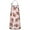 Pink Footballs With, variant on Pink Football and Drinks Pattern Apron-Garden Aprons for Women with Pockets-Cotton Linen Waterproof Kitchen Cooking Gardening Aprons Adjustable for Kitchen,Cooking,BBQ and Salon 33x27 Inch