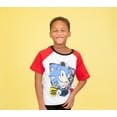 thumbnail image 2 of SEGA Sonic the Hedgehog Little Boys T-Shirt French Terry Shorts Set White / Black 6, 2 of 5