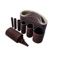 thumbnail image 1 of 18 unids Anillo de papel Anillo Cinturón de arena Metal ROX ROXO DE ROJO DE MADERA LIJADOR DE PULIDO DE PULIDO for PULIDO DIARIO: PLÁSTICO DE METÁLICO JADE DE MADERA, 1 of 7