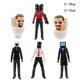 thumbnail image 1 of Skibidi Toilet Man Cámara hombre figura TV hombre altavoz hombre modelo de cámara figuras de acción decoraciones PVC muñeca juguete coleccionable, 1 of 4