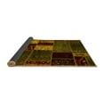 thumbnail image 2 of Ahgly Company Indoor Rectangle Patchwork Yellow Transitional Area Rugs, 2' x 4', 2 of 4