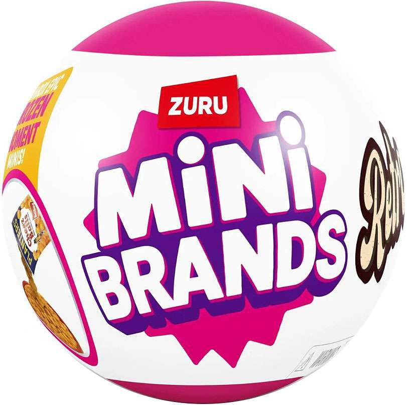 5 Surprise Mini Brands! Retro Mystery Box (13 Packs)