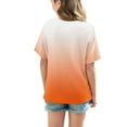 thumbnail image 4 of breaise Girls and Boys Ombre Color Summer Tops Short Sleeve Tee Shirts Dressy Causal Cute Tshirts, 4 of 8