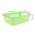 thumbnail image 2 of unbranded Toys Bin Toy Storage Basket Portable Basket Child Baby 32X21X10CM Green, 2 of 8