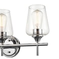 thumbnail image 3 of 9703-MG Millennium Lighting Ashford - 3 Light Bath Vanity-10.25 Inch Tall and 22 Inch Wide-Modern Gold Finish, 3 of 7