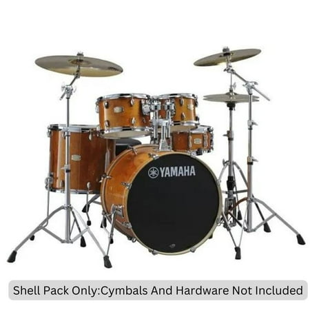 Yamaha Stage Custom Birch, 5 Piece Shell Kit with 20" Bass Drum Honey Amber