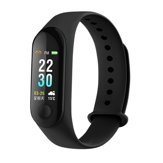 Reloj Inteligente Sunnimix Con Pulsómetro Presión Arterial Menstrual y Sueño Seguimiento Negro