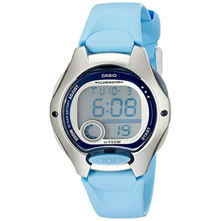 casio blue illuminator watch