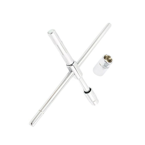 Telescopic Cross Wrench Car Cross Wrench Steel Tire Wrenches Van Tire Wrench Tyre Wrench Car Tire Remover Tool