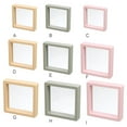 thumbnail image 1 of pitrice Transparent PE Film Jewelry Box Rings Necklace Storage Colorful Protect Stand Multifunctional Presentation Display Case S Green, 1 of 8
