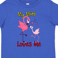 thumbnail image 4 of Inktastic My Mimi Loves Me Flamingo Boys or Girls Toddler T-Shirt, 4 of 5