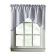 thumbnail image 3 of Curtainworks Morocco Swag Pair, Silver, 100% Polyester, 58"W x 14"L, Adult, 3 of 5
