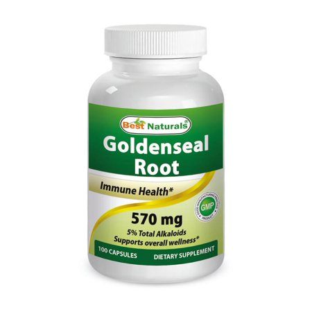Echinacea Goldenseal Capsules - Best Naturals Echinacea Goldenseal 450 mg 250 Capsules
