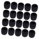 thumbnail image 1 of Juego de 10 micrófonos inalámbricos de largo alcance UHF, inalámbricos, de mano, dinámicos para voz. 20 unidades negras, 1 of 9