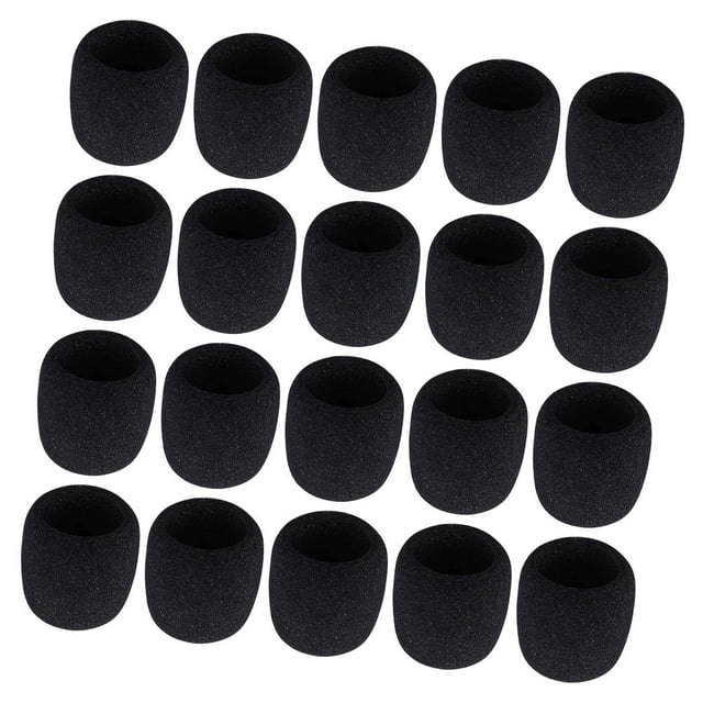Juego de 10 micrófonos inalámbricos de largo alcance UHF, inalámbricos, de mano, dinámicos para voz. 20 unidades negras
