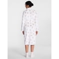 thumbnail image 3 of Joyspun Women's Plush Robe, Sizes S-3X, 3 of 5