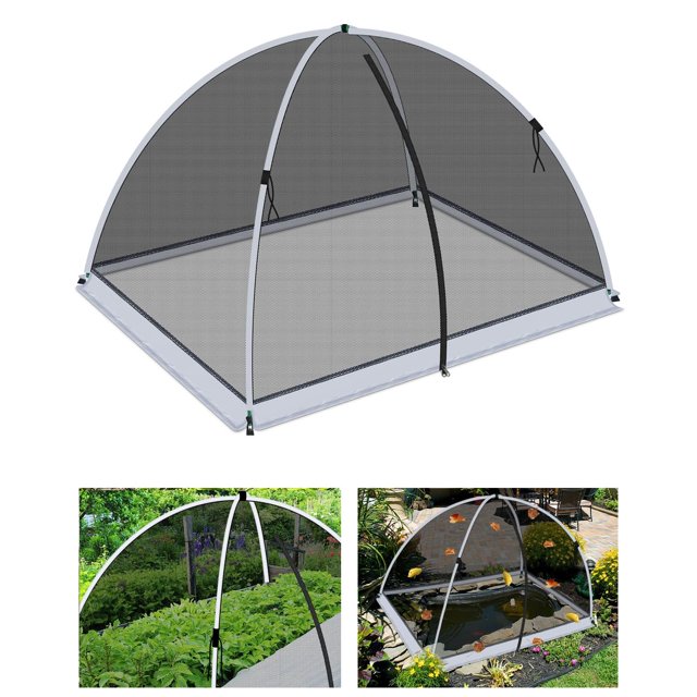 Cúpula Cobertora para Estanque PACETAP 220x152x135 cm con Cuerdas y Estacas