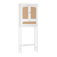 thumbnail image 5 of STAROUS Rattan Over Toilet Cabinet:  Bathroom Storage with Tilt-Out Cube & Adjustable Shelf, 5 of 8