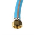 thumbnail image 3 of 3Sets Brass 5/8" Garden Hose Mender End Repair Male Female Connector with Stainless Clamp 5/8", 3 of 4