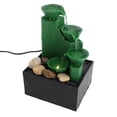 thumbnail image 4 of LED Tabletop Fountain, Circulating Water USB Power Fountain Decor with Stones for Living Room, 4 of 7
