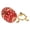 Red, variant on YAHHU Egg Trinket Box Zinc Alloy Sparkling Rhinestone Exquisite Elegant Metal Jewelry Box Green (2.56 inches / 6.5 cm)