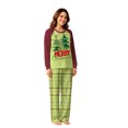 thumbnail image 3 of Family Matching Christmas Pajama Set, Christmas Tree Plaid Printed Holiday Sleepwear Pjs Fall Loungewear for Women,2XL, 3 of 5