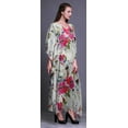 thumbnail image 3 of Bimba LadiesÃ‚Â&nbsp;KaftanÃ‚Â&nbsp;Holiday Loungewear Maxi Dress Beach Coverup, 3 of 5